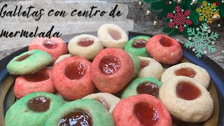 COMO HACER GALLETAS CON CENTRO DE MERMELADA-Thumbprint cookies GALLETAS FACILES