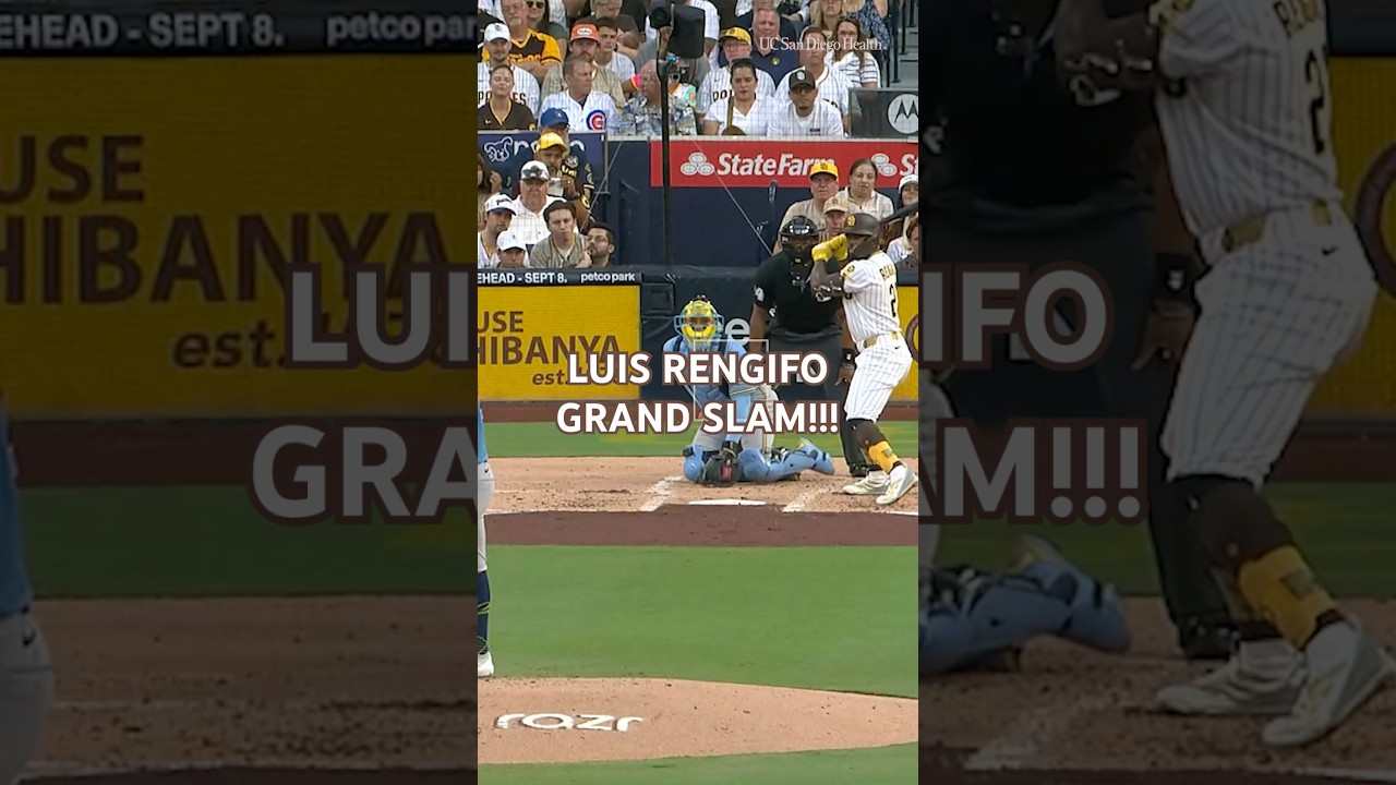 LUIS RENGIFO GRAND SLAM!!! #mlb #padres #baseball #grandslam #highlights #sports #sandiegopadres