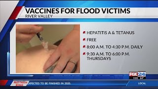ADH offering vaccinations to victims of flooded areas (Fox 24)