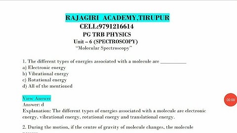 Trb physics/unit 6/spectroscopy
