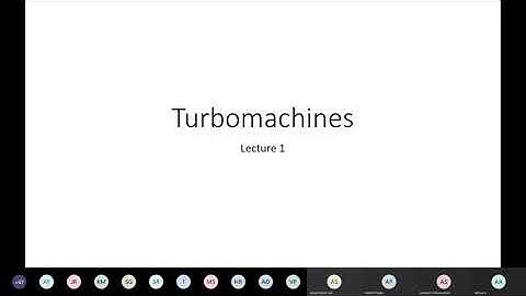 Turbo Machinery Lecture - 1
