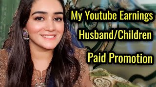 Q&A  My YouTube Income, My Age, Children (Muqadas) and Discussing Hate Comments