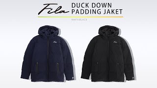 FILA フィラ ダウン ジャケット アウター メンズ レディース 超撥水加工 テフロン加工