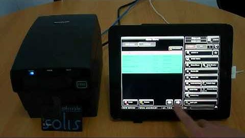 Software Restoran - Solis Resto POS using iPad and Bixolon Printer