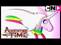 Adventure time  lady rainicorn in the crystal dimension  cartoon network