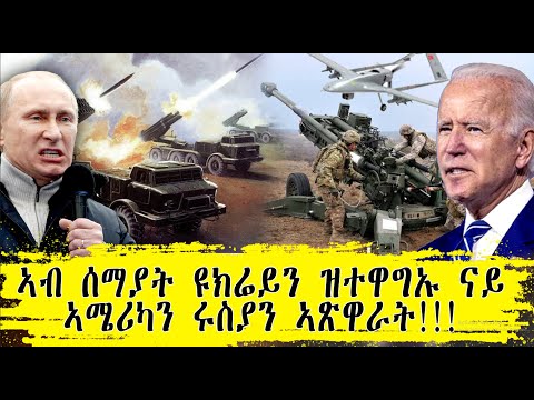 እዋናዊ ትንታነ!!! ኣብ ሰማያት ዩክሬይን ዝተዋግኡ ናይ ኣሜሪካን ሩስያን ኣጽዋራት!!!