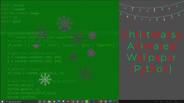 HOW TO: Make Animated Wallpaper (using Python)