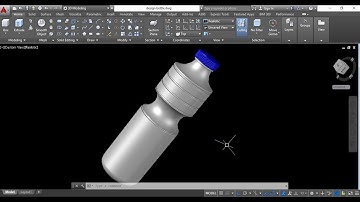 Basic tutorial 3D Autocad - Design Bottle