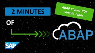 ABAP Cloud: CDS Simple Types