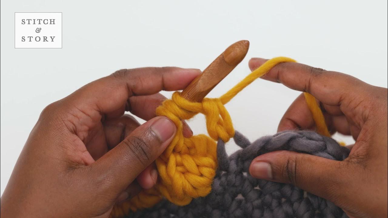 HOW TO CROCHET SCALLOP STITCH CROCHET TUTORIAL (LEFT HANDED) YouTube