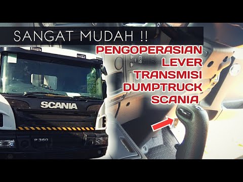 TUTORIAL MUDAH MENGEMUDI DUMPTRUCK SCANIA P360 || khusus PEMULA