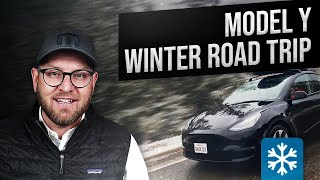 Tesla Model Y Winter Road Trip and First Disappointments