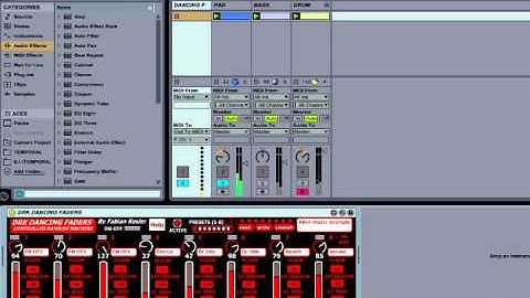 DRK DANCING FADERS video tutorial
