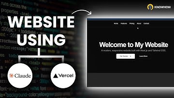 How to Build and Deploy a  LIVE Website with Claude and Vercel AI