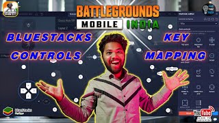 BLUESTACKS BGMI CONTROLS + KEY MAPPING TUTORIAL || THE TEJ TECH