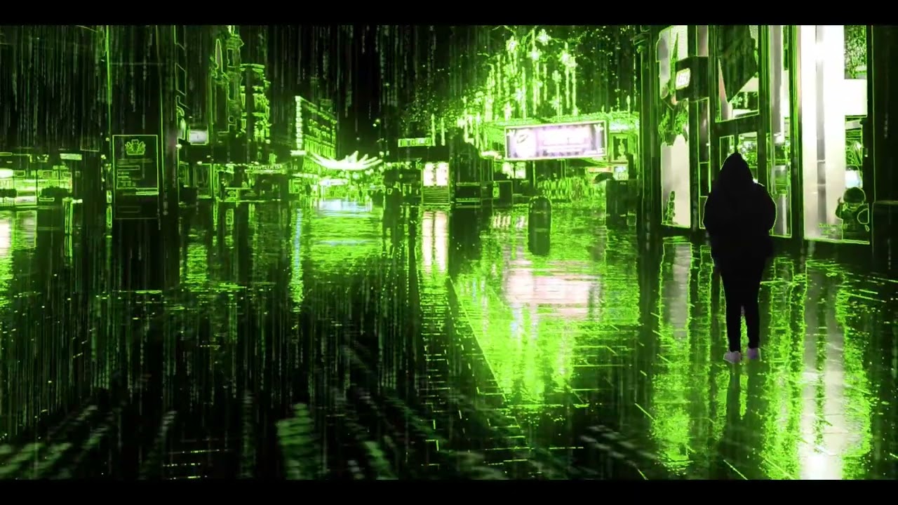 Vfx Matrix background scene [try in after effects]