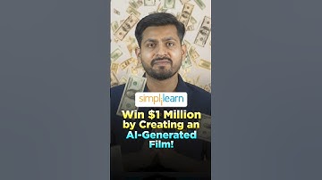 🔥Win $1 Million by Creating an AI-Generated Film ! #shorts #simplilearn