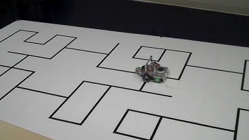 Polymax Robot maze solve final run