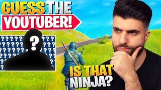 Guessing The Fortnite YouTuber Using ONLY Their Gameplay!