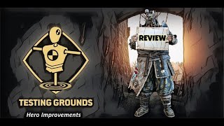 For Honor (PC) - Review of Testing Grounds : Shugoki