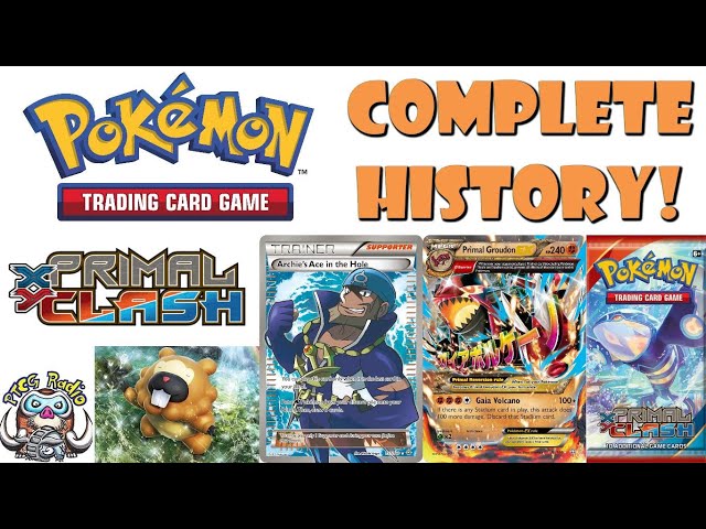 pokemon trading card game xy primal clash The Complete History of the TCG: XY: Clash! Gen 3 is Back! (Pt.63) and 36 Pokémon TCG Primal Clash booster packs XY Primal Clash Pokemon Booster