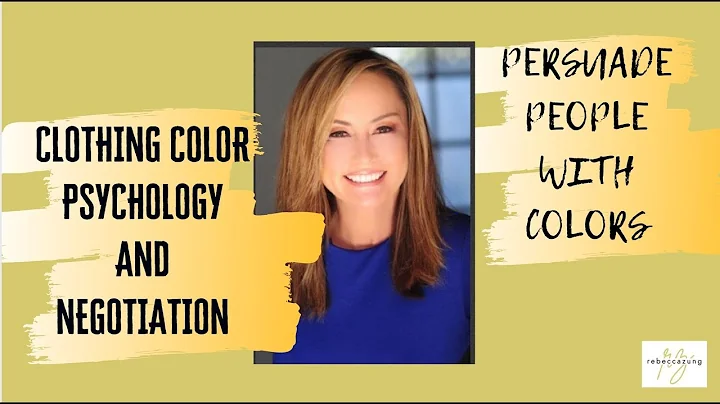 Clothing Color Psychology and Negotiation (Persuade People with Colors) - DayDayNews