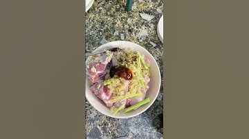 Cách ướp thịt nướng mật ong #viral #nauan #uopthitnuong