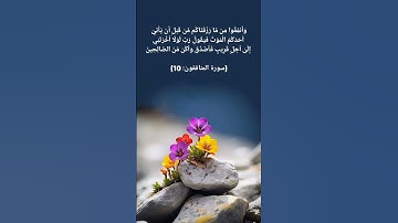 وأنفقوا من ما رزقنكم | سورة المنافقون | شيخ رعد الكردي #رعد_الكردي #اكسبلور #raadalkurdy #رعدالكردي