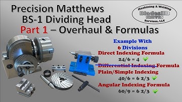 Precision Matthews BS-1 Dividing Head Full Review and How to Use - Part 1 of 2
