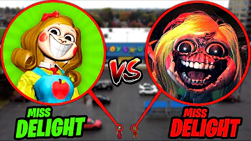 Drone Catches MISS DELIGHT VS EVIL MISS DELIGHT IN REAL LIFE!! *POPPY PLAYTIME 3 EVIL ORGIN STORY*