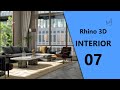 Interior Design Time-Lapse Part 7: Final Render and Presentation in Rhino 3D