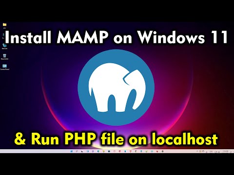 How to Install MAMP in Windows 11 & Run PHP file on localhost