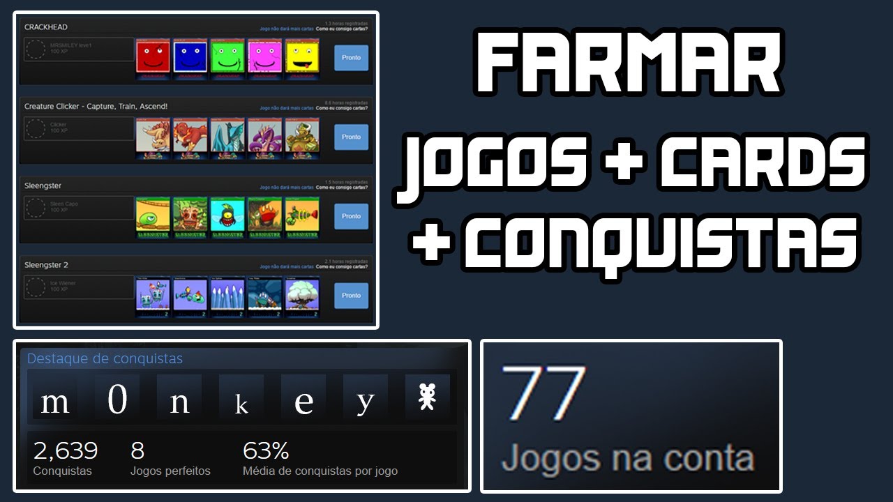 Como ganhar cartas na Steam