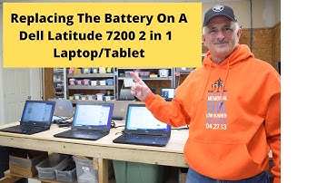Replacing The Battery In Dell Latitude 7200 2 In 1