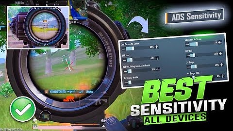 All Devices @JONATHANGAMINGYT  Sensitivity settings and Code BGMI PUBGm