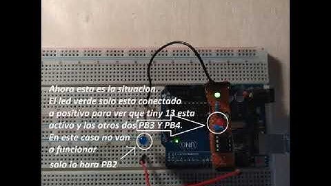 attiny13a programming with arduino (si no puedes ver el video dejo otro enlace en la descripcion)