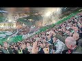 Celtic vs real madrid  tifo and ucl anthem before kick off