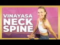 10 Min Beginner Vinyasa Flow For Flexibility | VINYASA YOGA FOR THE SPINE & NECK