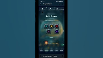 Oxygen Miner Daily Combo code,..........19th @ugust