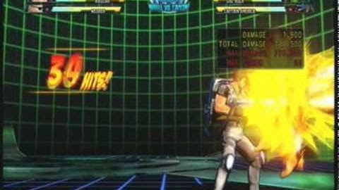 Marvel vs Capcom 3: Practical 100% Chris Combo (3 Bars, 2 Gained)