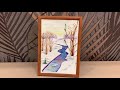 Поделка в садик на тему весны - ручей в лесу | Поделка своими руками