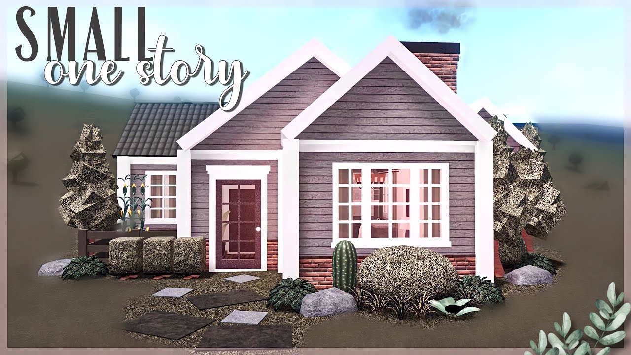 Bloxburg: Small One-Story Home | House Build ♡ - Youtube