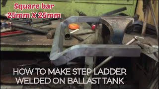 HOW TO MAKE STEP LADDER for Ballast tank (Solved) by SHIP FITTERS TV 847 views 1 year ago 12 minutes, 7 seconds