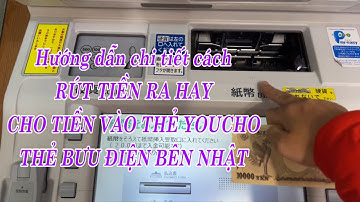 Cuộc sống Nhật Bản | CÁCH RÚT TIỀN CHUYỂN TIỀN VÀO THẺ BƯU ĐIỆN | Minh Hà Vlogs #62