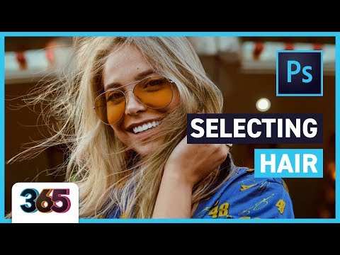 💇 Selecting Hair | Photoshop CC Tutorial #/ Days of Creativity