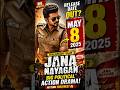 Jana Nayagan Release Date CONFIRMED? Big Political Drama Incoming!” #jananayagan #vijaythalapathy