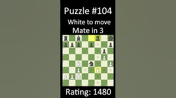 Daily Chess Puzzle no.104 #shorts