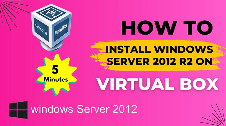 Windows Server 2012 R2 Installation on Virtual Box