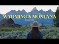Epic 9day road trip exploring wyoming  montana  grand tetons yellowstone glacier national park