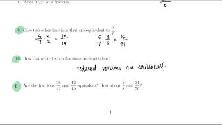 Math 105 Sections 6 3, 6 4, ad 6 5 Rational and Irrational Numbers